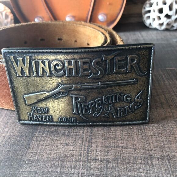Vintage Full Grain Steerhide Belt 38